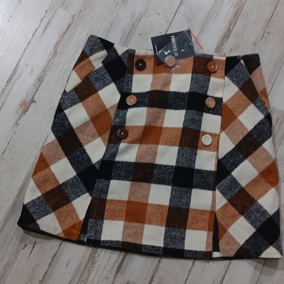 FOREVER 21 FALL CHECKERED mini SKIRT - Picture 8 of 8